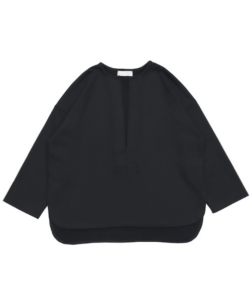 select MOCA(セレクトモカ)の「2022 SS Vネックプルオーバー(Tシャツ/カットソー・レディース・ブラック/アイボリー/ダークグレー・FREE)」の21枚目の写真