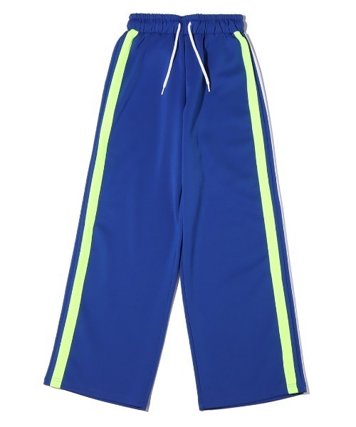 atmos pink（アトモスピンク）の「atmos pink トラックパンツ（その他パンツ・レディース・ブルー/ホワイト・FREE）」の2枚目の写真