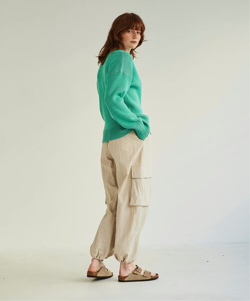RAY CASSIN(レイカズン)の「S/M展開 Loose Cargo Pants(その他パンツ・レディース・キナリ/カーキ・SMALL)」の7枚目の写真