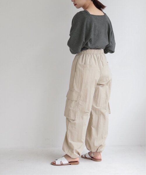 RAY CASSIN(レイカズン)の「S/M展開 Loose Cargo Pants(その他パンツ・レディース・キナリ/カーキ・SMALL)」の10枚目の写真