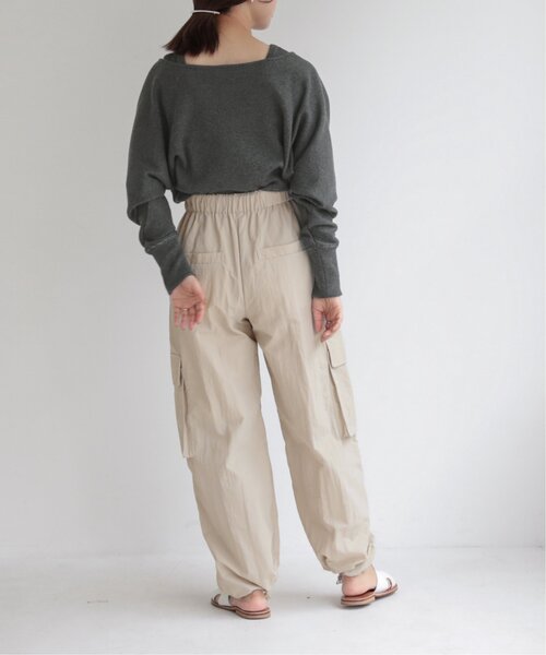 RAY CASSIN(レイカズン)の「S/M展開 Loose Cargo Pants(その他パンツ・レディース・キナリ/カーキ・SMALL)」の11枚目の写真