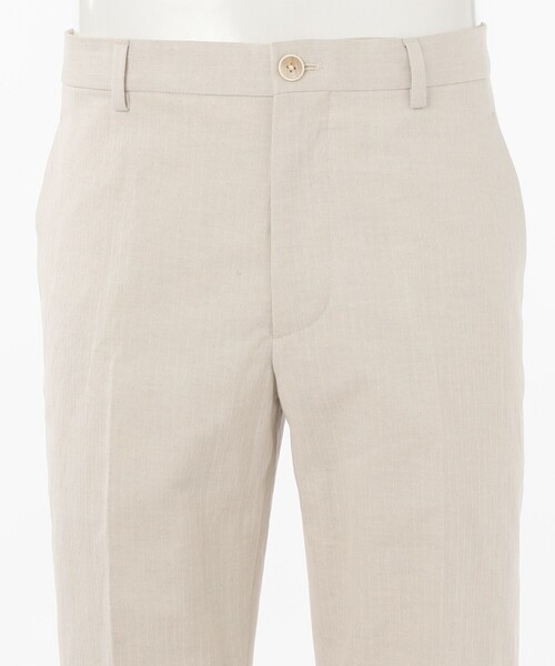 JOSEPH(ジョセフ)の「【GLOBAL LINE】COTTON LINEN DOBBY(スラックス・メンズ・アイボリー系・50/48/52/46)」の7枚目の写真
