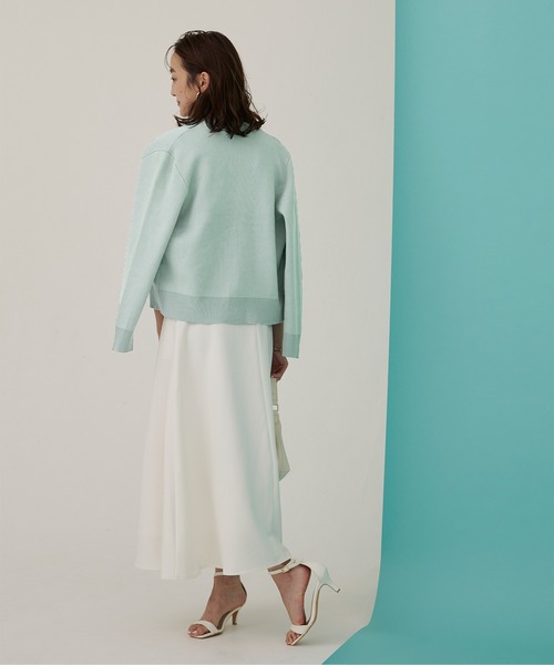 UR'S（ユアーズ）の「Vﾈｯｸｶｰﾃﾞｨｶﾞﾝ（カーディガン/ボレロ・レディース・オフホワイト/レッド/ブラック/グリーン/ベージュ/ネイビー/ライトグレー・M/S/L）」の17枚目の写真