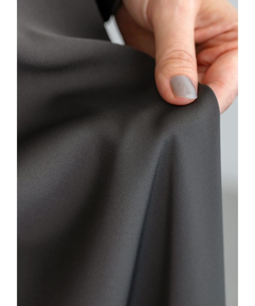 STYLE DELI(スタイルデリ)の「タック&ギャザーワンピース(ワンピース・レディース・チャコールグレー/ブルー系その他/グレー系その他/ブルー系・01/02)」の18枚目の写真