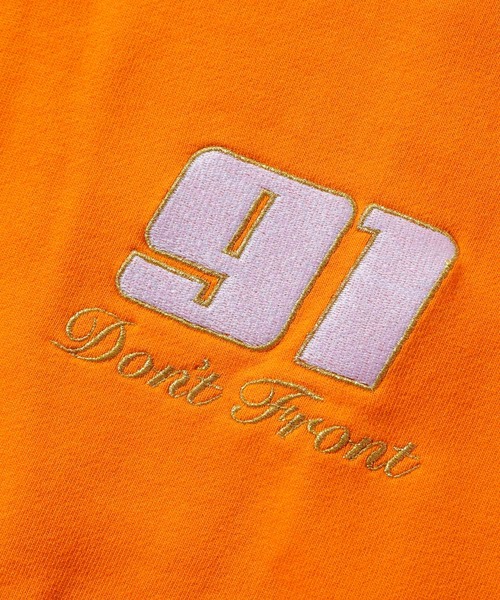 XLARGE（エクストララージ）の「PANEL CREW NECK SWEAT（スウェット・メンズ・ブラウン/ブラック/オレンジ・S/XL/M/L）」の9枚目の写真