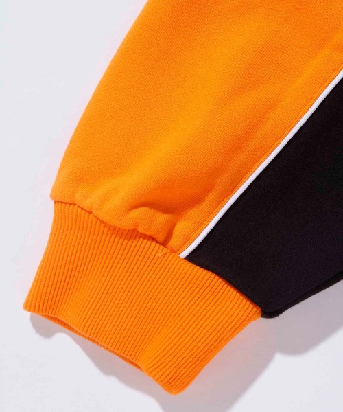 XLARGE（エクストララージ）の「PANEL CREW NECK SWEAT（スウェット・メンズ・ブラウン/ブラック/オレンジ・S/XL/M/L）」の12枚目の写真
