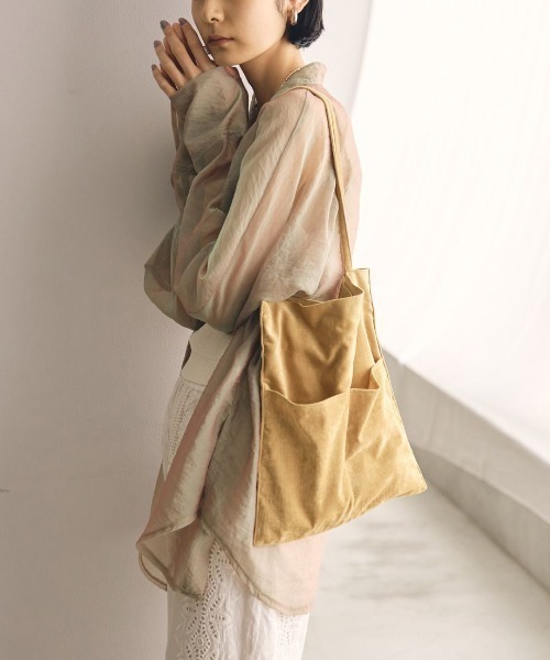 it　 TODAYFUL Velvet Tote Bag TODAYFUL】Velvet Tote Bag | selectshop kusukusu