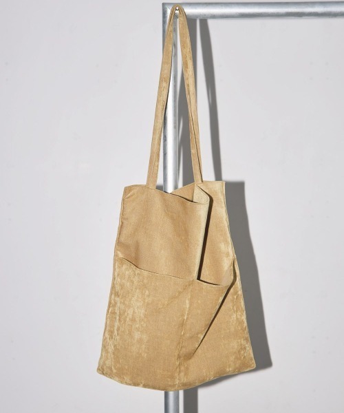 TODAYFUL(トゥデイフル)の「TODAYFUL(トゥデイフル) "Velvet Tote Bag"ベルベットトートバッグ/12211012(トートバッグ・レディース・ライトグリーン/マスタード/ピンクベージュ・ONE SIZE)」の13枚目の写真