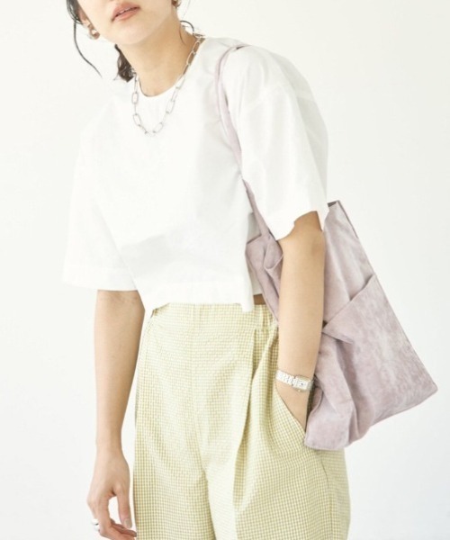 TODAYFUL(トゥデイフル)の「TODAYFUL(トゥデイフル) "Velvet Tote Bag"ベルベットトートバッグ/12211012(トートバッグ・レディース・ライトグリーン/マスタード/ピンクベージュ・ONE SIZE)」の18枚目の写真