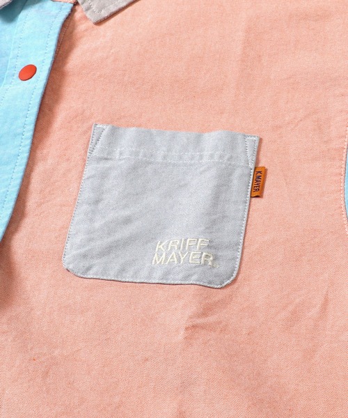 KRIFF MAYER Lady's Collection（クリフメイヤーレディースコレクション）の「ハッピーシャツチュニック（シャツ/ブラウス・レディース・その他5/ネイビー/オフホワイト/カラフル・MEDIUM/LARGE）」の14枚目の写真