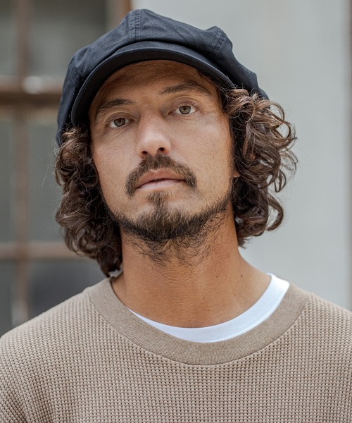 CAMBIO（カンビオ）の「mko10239-Volume Casquette キャスケット（キャスケット・メンズ・ブラック/ベージュ/グレー/カーキオリーブ・FREE）」の2枚目の写真