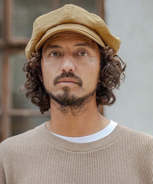 CAMBIO（カンビオ）の「mko10239-Volume Casquette キャスケット（キャスケット・メンズ・ブラック/ベージュ/グレー/カーキオリーブ・FREE）」の13枚目の写真