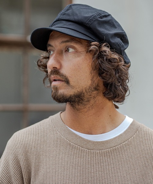 CAMBIO（カンビオ）の「mko10239-Volume Casquette キャスケット（キャスケット・メンズ・ブラック/ベージュ/グレー/カーキオリーブ・FREE）」の14枚目の写真