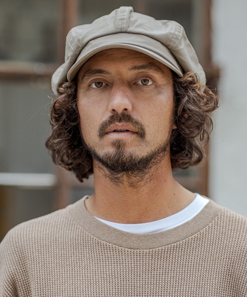 CAMBIO（カンビオ）の「mko10239-Volume Casquette キャスケット（キャスケット・メンズ・ブラック/ベージュ/グレー/カーキオリーブ・FREE）」の16枚目の写真