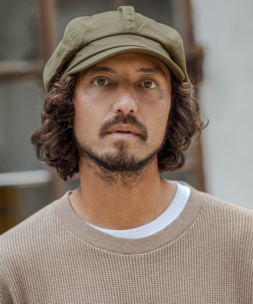 CAMBIO（カンビオ）の「mko10239-Volume Casquette キャスケット（キャスケット・メンズ・ブラック/ベージュ/グレー/カーキオリーブ・FREE）」の5枚目の写真