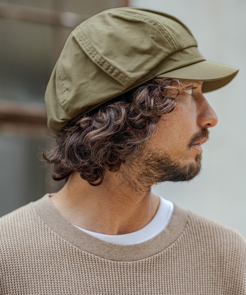 CAMBIO（カンビオ）の「mko10239-Volume Casquette キャスケット（キャスケット・メンズ・ブラック/ベージュ/グレー/カーキオリーブ・FREE）」の6枚目の写真