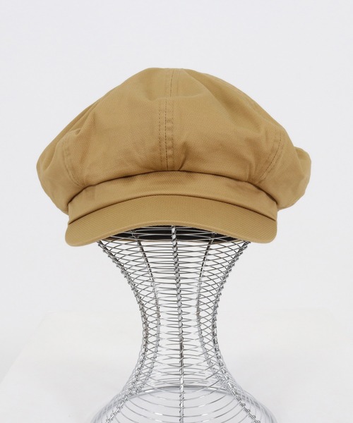 CAMBIO（カンビオ）の「mko10239-Volume Casquette キャスケット（キャスケット・メンズ・ブラック/ベージュ/グレー/カーキオリーブ・FREE）」の8枚目の写真