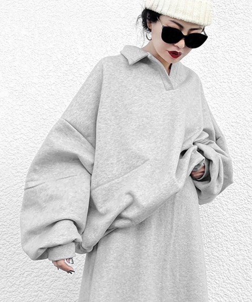 LVEU.（ラブユ.）の「Skipper sweat / スキッパースウェット(Ai select