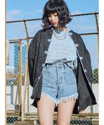 jouetie | チャイナルーズシャツ【オーバーサイズシャツ】(シャツ/ブラウス)