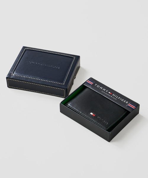 【セール】【TOMMY HILFIGER / トミーヒルフィガー】ID Coin purse / 二つ折り財布（財布）｜TOMMY HILFIGER（トミーヒルフィガー）