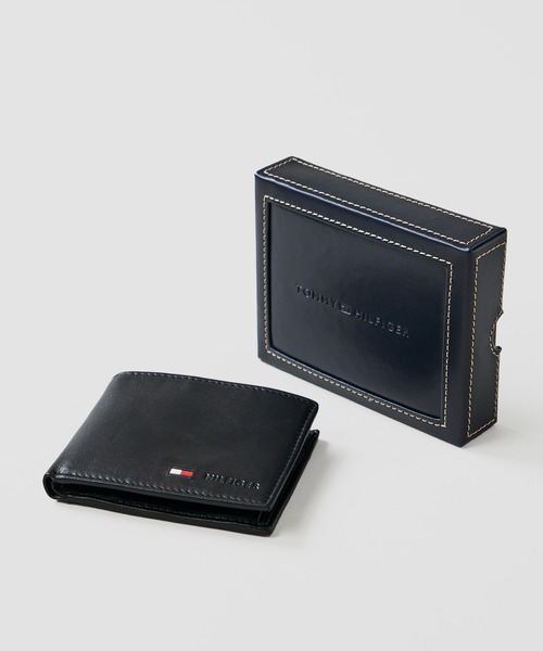 【セール】【TOMMY HILFIGER / トミーヒルフィガー】ID Coin purse / 二つ折り財布（財布）｜TOMMY HILFIGER（トミーヒルフィガー）