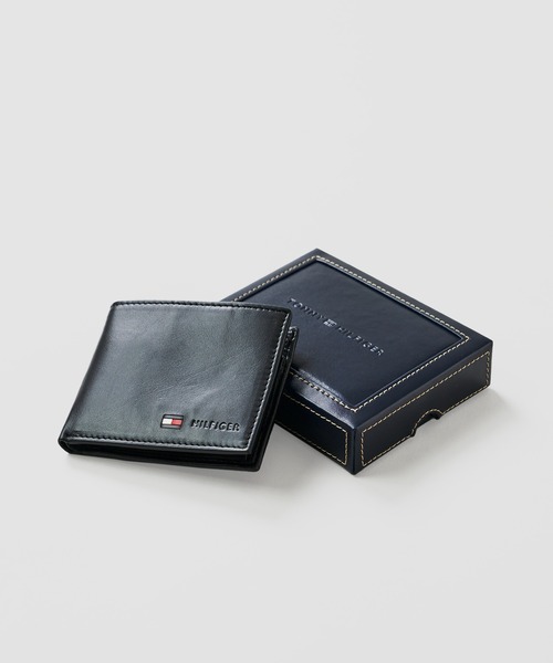 【セール】【TOMMY HILFIGER / トミーヒルフィガー】ID Coin purse / 二つ折り財布（財布）｜TOMMY HILFIGER（トミーヒルフィガー）
