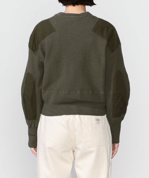 THE SHINZONE（ザ　シンゾーン）の「THE SHINZONE | MILITARY CAPELIN WOMEN（カーディガン/ボレロ・レディース・オリーブ/ブラック・FREE）」の7枚目の写真