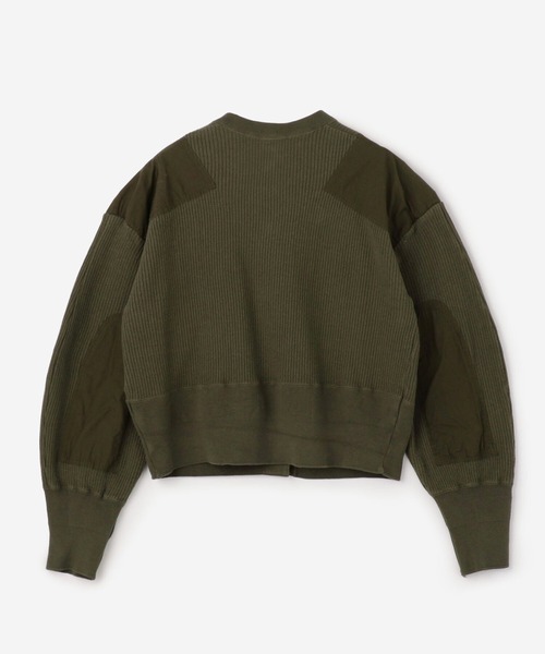 THE SHINZONE（ザ　シンゾーン）の「THE SHINZONE | MILITARY CAPELIN WOMEN（カーディガン/ボレロ・レディース・オリーブ/ブラック・FREE）」の9枚目の写真