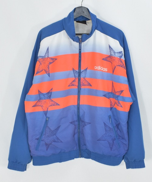 未使用 タグ付 90's アディダス フルジップ ジャケット セットアップ 90s adidas ナイロンジャケットセットアップ 万国タグ - メルカリ