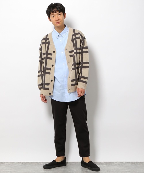 LAKOLE（ラコレ）の「ワイドオックスロングスリーブシャツ / 262308（シャツ/ブラウス・メンズ・ホワイト/ネイビー/サックスブルー/イエロー/ブルー・MEDIUM/LARGE）」の12枚目の写真