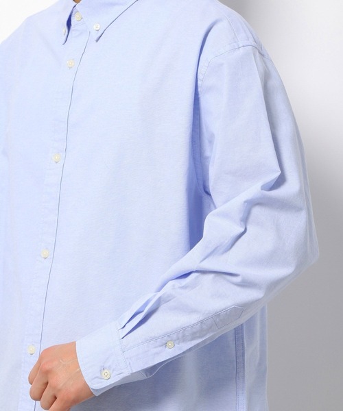 LAKOLE（ラコレ）の「ワイドオックスロングスリーブシャツ / 262308（シャツ/ブラウス・メンズ・ホワイト/ネイビー/サックスブルー/イエロー/ブルー・MEDIUM/LARGE）」の18枚目の写真