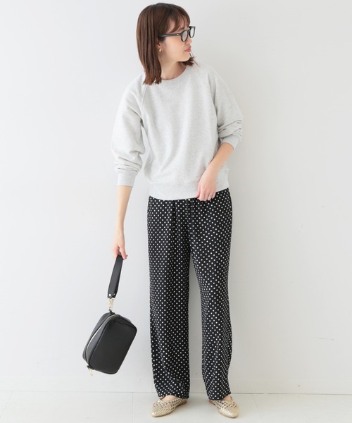 SLOBE IENA（スローブイエナ）の「裏毛コンパクトラグランスウェット