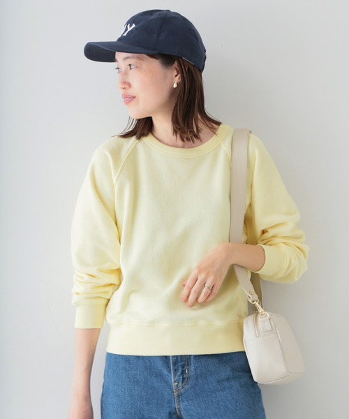 SLOBE IENA（スローブイエナ）の「裏毛コンパクトラグランスウェット