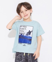 【bコレ / 綿100％】グラフィック半袖Tシャツ