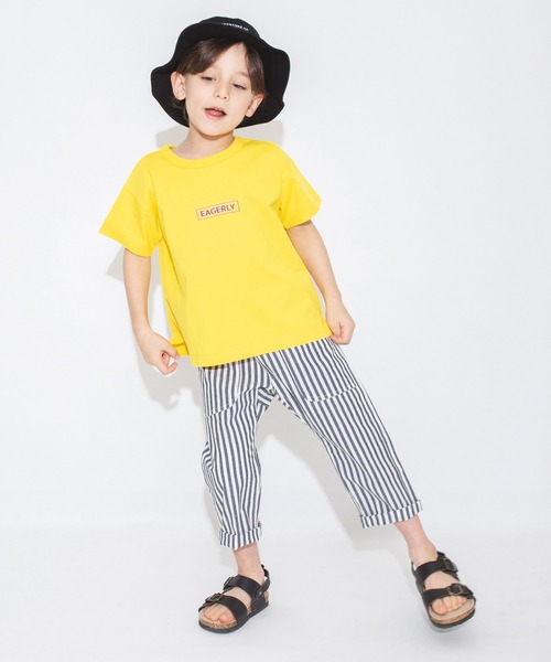 BRANSHES(ブランシェス)の「【bコレ / 綿100%】グラフィック半袖Tシャツ(Tシャツ/カットソー・キッズ・レッド/ベージュ/ホワイト/カラフル/オフホワイト/イエロー/ブルーグレー/ブラック/アイボリー/ライトベージュ・140/100/110/130/120/150)」の20枚目の写真