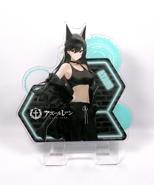 ZOZO（ゾゾ）の「ZOZOTOWN x Azur Lane acrylic smartphone stand　Atago（スマホグッズ・メンズ・ライトブルー・ONE SIZE）」の3枚目の写真