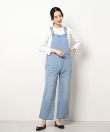 Samansa Mos2 blue | ECO DENIM サロペット(サロペット/オーバーオール)