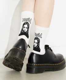 X-girl | FACE COLOR SOCKS/カラーソックス/デザイン靴下(ソックス/靴下)