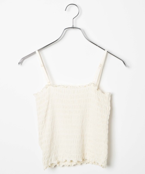 WEGO(ウィゴー)の「WEGO/2WAYカップインシャーリングキャミソール(キャミソール・レディース・ブラック/アイボリー/イエロー系その他2・MEDIUM/SMALL)」の13枚目の写真