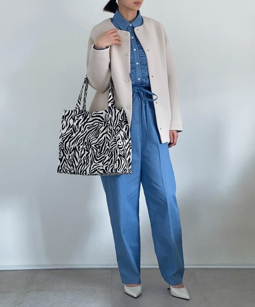 ottilie（オティーリエ）の「アニマル柄トートバッグ（トートバッグ・レディース・レオパード/ゼブラ・FREE）」の11枚目の写真