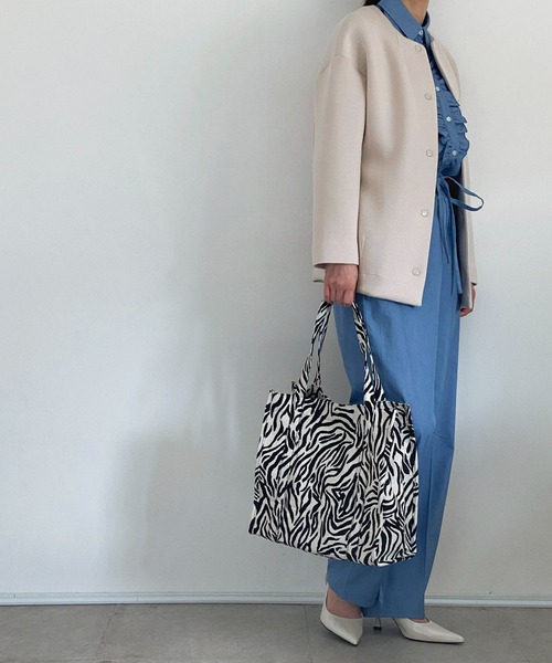 ottilie（オティーリエ）の「アニマル柄トートバッグ（トートバッグ・レディース・レオパード/ゼブラ・FREE）」の9枚目の写真