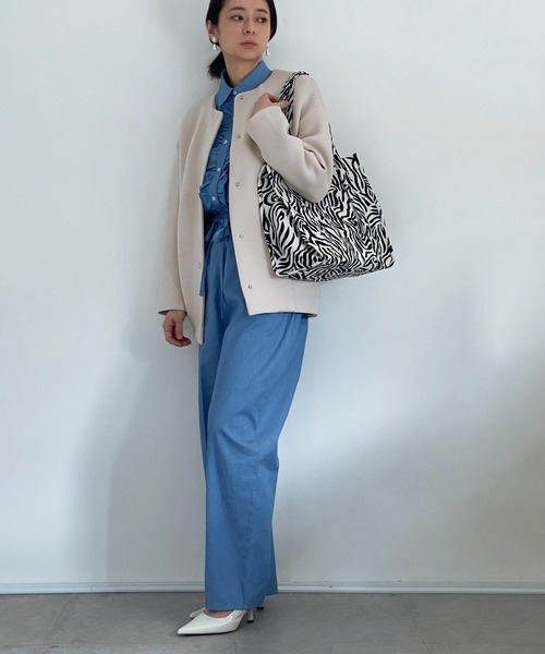 ottilie（オティーリエ）の「アニマル柄トートバッグ（トートバッグ・レディース・レオパード/ゼブラ・FREE）」の10枚目の写真