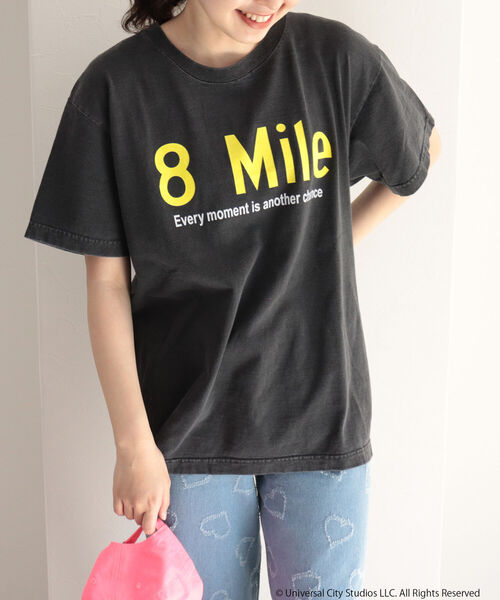 GOOD ROCK SPEED（グッドロックスピード）の「【WEB限定】【GOOD ROCK SPEED/グッドロックスピード】MOVIE Tee（Tシャツ/カットソー・レディース・チャコールグレー/ブラック・FREE）」の2枚目の写真