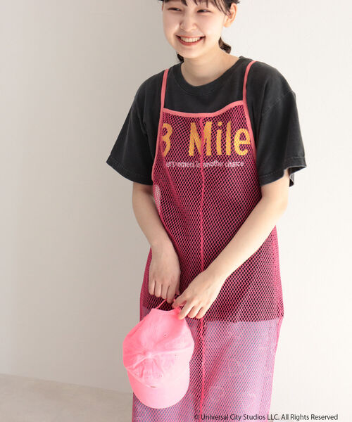 GOOD ROCK SPEED（グッドロックスピード）の「【WEB限定】【GOOD ROCK SPEED/グッドロックスピード】MOVIE Tee（Tシャツ/カットソー・レディース・チャコールグレー/ブラック・FREE）」の4枚目の写真