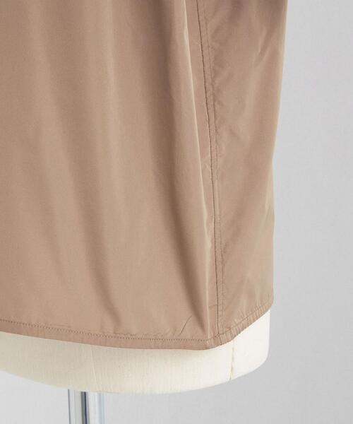 LOEFF ロエフ シャンブレー タフタ ブラウス LOEFF（ロエフ）の「＜LOEFF（ロエフ）＞BUD/SLV シャンブレー