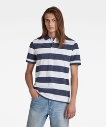 WIDE STRIPE POLO/ポロシャツ
