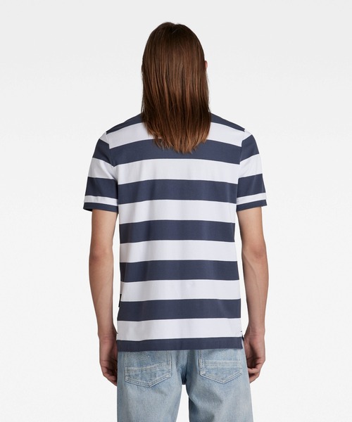 G-STAR(ジースター)の「WIDE STRIPE POLO/ポロシャツ(ポロシャツ・メンズ・ストライプ・SMALL/MEDIUM/LARGE/X-SMALL/X-LARGE)」の3枚目の写真
