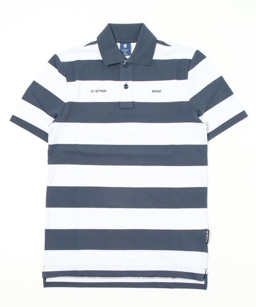 G-STAR(ジースター)の「WIDE STRIPE POLO/ポロシャツ(ポロシャツ・メンズ・ストライプ・SMALL/MEDIUM/LARGE/X-SMALL/X-LARGE)」の8枚目の写真