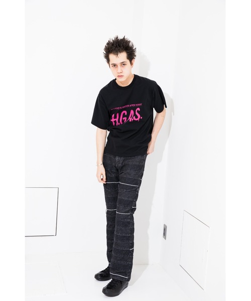 HYSTERIC GLAMOUR（ヒステリックグラマー）の「H.G.A.S. Tシャツ