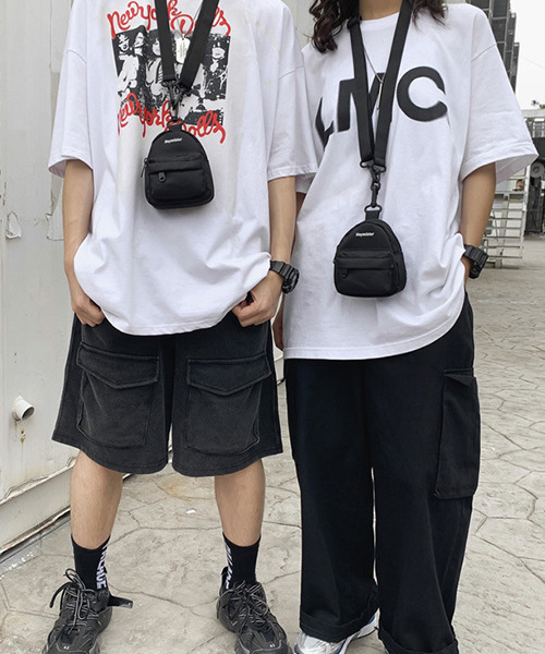 c.u.l（シーユーエル）の「【c.u.l】ユニセックス ワンショルダーバック2点セット cula365（ショルダーバッグ・レディース・ブラック・FREE）」の4枚目の写真